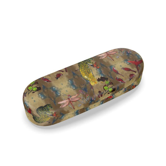 Leopard and Company glasses case